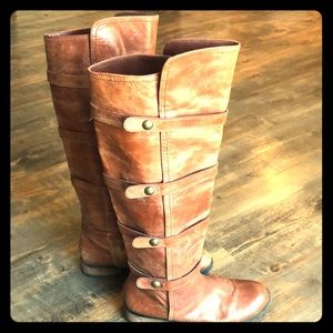 BCBG Leather Boots
